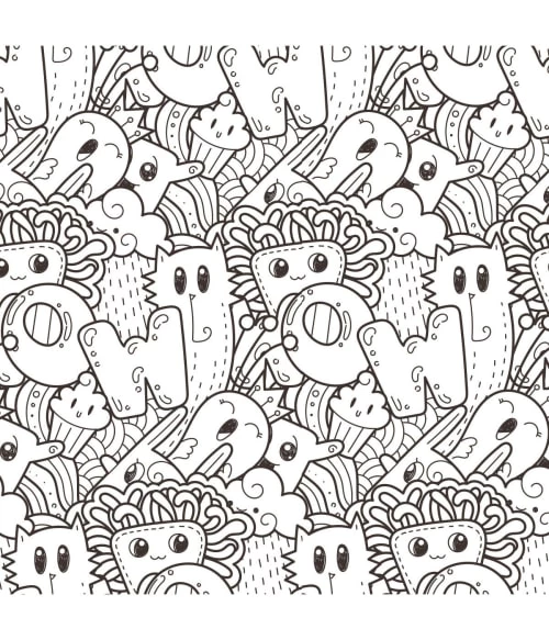 Abat-jours Lampes De Chevet Enfant Abat-jour Chevet Enfant Doodle Fête T 25 X H 20 3 Abat-jours Lampes De Chevet Enfant Abat-jour Chevet Enfant Doodle Fête T 25 X H 20 – Image 3