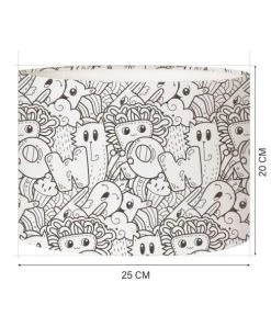 Abat-jours Lampes De Chevet Enfant Abat-jour Chevet Enfant Doodle Fête T 25 X H 20 8 Abat-jours Lampes De Chevet Enfant Abat-jour Chevet Enfant Doodle Fête T 25 X H 20 -Luminaires enfant Soldes abat jour chevet enfant doodle fete t 25 x h 20 3