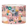 Abat-jours Lampes De Chevet Enfant Abat-jour Chevet Enfant Floral Rose Doux T 25 X H 20