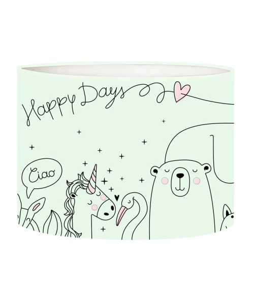 Abat-jours Lampes De Chevet Enfant Abat-jour Chevet Enfant Happydays Vert Pastel T 25 X H 20 1 Abat-jours Lampes De Chevet Enfant Abat-jour Chevet Enfant Happydays Vert Pastel T 25 X H 20