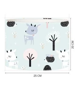 Abat-jours Lampes De Chevet Enfant Abat-jour Chevet Enfant Rennes Petit Bleu T 25 X H 20 8 Abat-jours Lampes De Chevet Enfant Abat-jour Chevet Enfant Rennes Petit Bleu T 25 X H 20 -Luminaires enfant Soldes abat jour chevet enfant rennes petit bleu t 25 x h 20 3