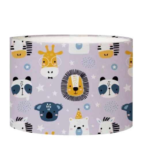 Abat-jours Lampes De Chevet Enfant Abat-jour Chevet Enfant Savane Lavande T 25 X H 20 1 Abat-jours Lampes De Chevet Enfant Abat-jour Chevet Enfant Savane Lavande T 25 X H 20
