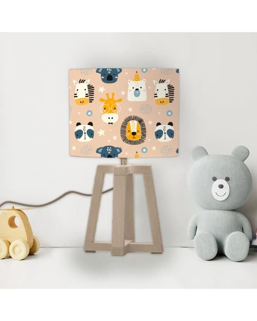 Abat-jours Lampes De Chevet Enfant Abat-jour Chevet Enfant Savane Nymphéa T 25 X H 20 2 Abat-jours Lampes De Chevet Enfant Abat-jour Chevet Enfant Savane Nymphéa T 25 X H 20 – Image 2