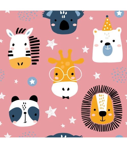 Abat-jours Lampes De Chevet Enfant Abat-jour Chevet Enfant Savane Rose Doux T 25 X H 20 3 Abat-jours Lampes De Chevet Enfant Abat-jour Chevet Enfant Savane Rose Doux T 25 X H 20 – Image 3