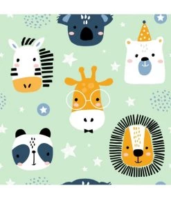 Abat-jours Lampes De Chevet Enfant Abat-jour Chevet Enfant Savane Vert Pastel T 25 X H 20 7 Abat-jours Lampes De Chevet Enfant Abat-jour Chevet Enfant Savane Vert Pastel T 25 X H 20 -Luminaires enfant Soldes abat jour chevet enfant savane vert pastel t 25 x h 20 2