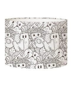 Abat-jours Lampadaires Enfant Abat-jour Lampadaire Enfant Doodle Fête T 45 X H 25