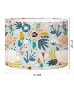 Abat-jours Lampadaires Enfant Abat-jour Lampadaire Enfant Floral Petit Bleu T 45 X H 25 8 Abat-jours Lampadaires Enfant Abat-jour Lampadaire Enfant Floral Petit Bleu T 45 X H 25 -Luminaires enfant Soldes abat jour lampadaire enfant floral petit bleu t 45 x h 25 3