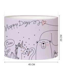 Abat-jours Lampadaires Enfant Abat-jour Lampadaire Enfant Happydays Lavande T 45 X H 25 8 Abat-jours Lampadaires Enfant Abat-jour Lampadaire Enfant Happydays Lavande T 45 X H 25 -Luminaires enfant Soldes abat jour lampadaire enfant happydays lavande t 45 x h 25 2