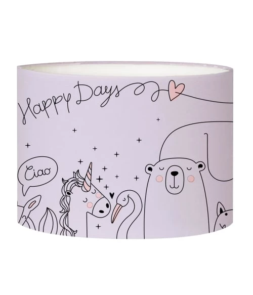 Abat-jours Lampadaires Enfant Abat-jour Lampadaire Enfant Happydays Lavande T 45 X H 25 1 Abat-jours Lampadaires Enfant Abat-jour Lampadaire Enfant Happydays Lavande T 45 X H 25