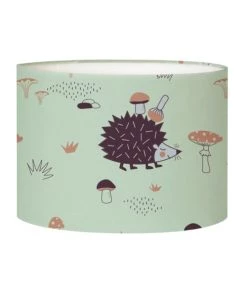 Abat-jours Lampadaires Enfant Abat-jour Lampadaire Enfant Hérisson Vert Pastel T 45 X H 25