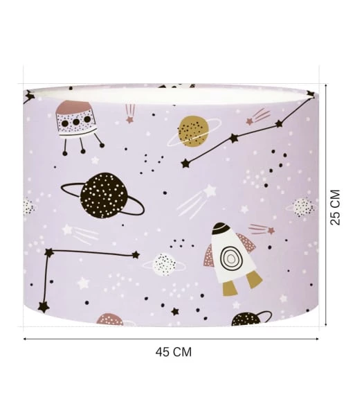 Abat-jours Lampadaires Enfant Abat-jour Lampadaire Enfant Planète Lavande T 45 X H 25 4 Abat-jours Lampadaires Enfant Abat-jour Lampadaire Enfant Planète Lavande T 45 X H 25 – Image 4