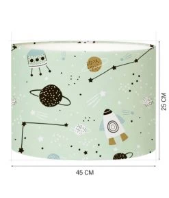 Abat-jours Lampadaires Enfant Abat-jour Lampadaire Enfant Planète Vert Pastel T 45 X H 25 6 Abat-jours Lampadaires Enfant Abat-jour Lampadaire Enfant Planète Vert Pastel T 45 X H 25 -Luminaires enfant Soldes abat jour lampadaire enfant planete vert pastel t 45 x h 25 2