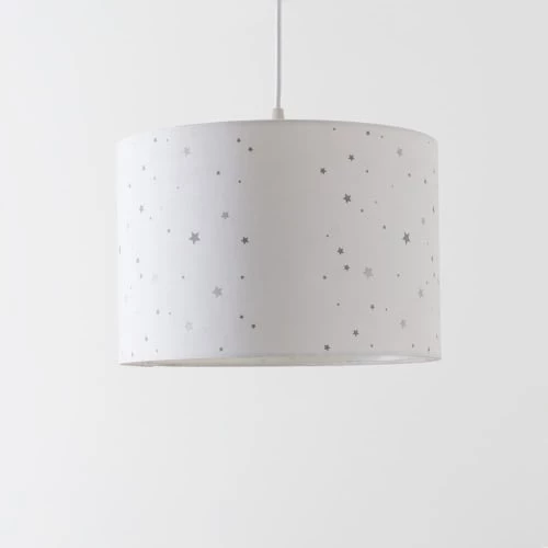 Maisons Du Monde Suspensions Enfant Abat-jour Pour Suspension Blanc à Imprimé étoiles 6 Maisons Du Monde Suspensions Enfant Abat-jour Pour Suspension Blanc à Imprimé étoiles – Image 6