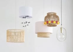Maisons Du Monde Suspensions Enfant Abat-jour Pour Suspension Blanc Avec Nuages -Luminaires enfant Soldes abat jour pour suspension blanc avec nuages 1000 16 22 159799 10