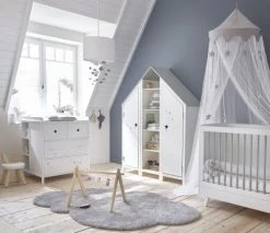 Maisons Du Monde Suspensions Enfant Abat-jour Pour Suspension Blanc Avec Nuages -Luminaires enfant Soldes abat jour pour suspension blanc avec nuages 1000 16 22 159799 12