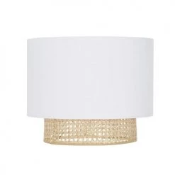 Maisons Du Monde Suspensions Enfant Abat-jour Pour Suspension Blanche Cannage En Osier