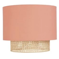 Maisons Du Monde Suspensions Enfant Abat-jour Pour Suspension En Rotin Et Tissu Terracotta D40 -Luminaires enfant Soldes abat jour pour suspension en rotin et tissu terracotta d40 lila 1000 3 30 225899 1