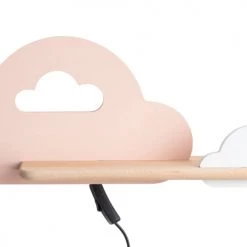 Keria Suspensions Enfant Applique Kids En Bois Rose -Luminaires enfant Soldes applique kids en bois rose 3