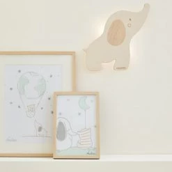 Noukie's Suspensions Enfant Applique Murale En Bois Eléphant Anna & Milo 9 Noukie's Suspensions Enfant Applique Murale En Bois Eléphant Anna & Milo -Luminaires enfant Soldes applique murale en bois elephant anna milo 3