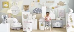 Maisons Du Monde Jouets D'éveil Bébé Boîte à Musique Carrousel Lapins -Luminaires enfant Soldes boite a musique carrousel lapins 1000 10 28 193589 4