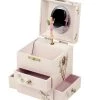 Trousselier Objets Déco Enfant Boîte à Musique Fée Cerisier Rose 13,5x10x10cm