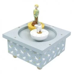 Trousselier Objets Déco Enfant Boîte à Musique Magnétique Le Petit Prince Bleu Ciel (11,5 X 8,5 Cm)