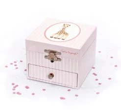 Trousselier Objets Déco Enfant Boite à Musique Sophie La Girafe Rose 9 Trousselier Objets Déco Enfant Boite à Musique Sophie La Girafe Rose -Luminaires enfant Soldes boite a musique sophie la girafe rose 3