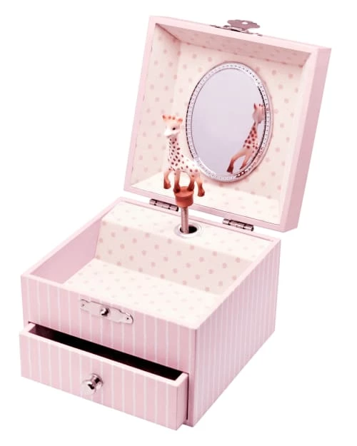 Trousselier Objets Déco Enfant Boite à Musique Sophie La Girafe Rose 1 Trousselier Objets Déco Enfant Boite à Musique Sophie La Girafe Rose