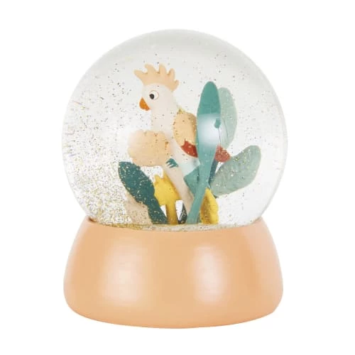 Maisons Du Monde Objets Déco Enfant Boule à Neige Perroquet Rose Et Vert 1 Maisons Du Monde Objets Déco Enfant Boule à Neige Perroquet Rose Et Vert
