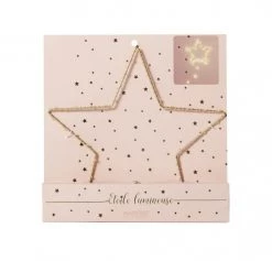 Maisons Du Monde Déco Lumineuses Enfant Déco Lumineuse étoile En Métal Doré -Luminaires enfant Soldes deco lumineuse etoile en metal dore 1000 13 15 193371 7