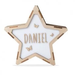 Vintiun Veilleuses Pour Bébé Etoile Lumineuse Personnalisable