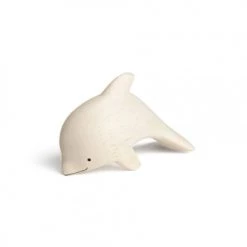T-Lab Objets Déco Enfant Figurine En Bois Dauphin
