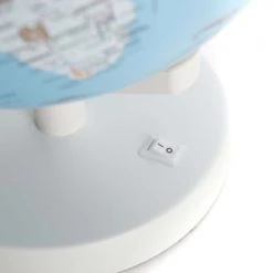 Amadeus Objets Déco Enfant Globe Terrestre Lumineux 20 X 26 Cm Bleu -Luminaires enfant Soldes globe terrestre lumineux 20 x 26 cm bleu 3