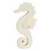 Youdoit Objets Déco Enfant Hippocampe En Bois à Décorer 16x8,5cm