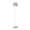 Maisons Du Monde Lampadaires Enfant Lampadaire Base En Bois Et Métal Abat-jour En Raphia Beige H137