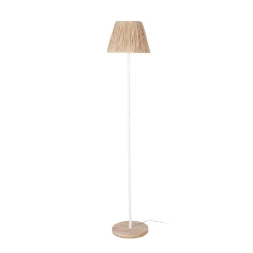 Maisons Du Monde Lampadaires Enfant Lampadaire Base En Bois Et Métal Abat-jour En Raphia Beige H137 1 Maisons Du Monde Lampadaires Enfant Lampadaire Base En Bois Et Métal Abat-jour En Raphia Beige H137