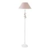 Maisons Du Monde Lampadaires Enfant Lampadaire Blanc Avec Oiseaux Et Abat-jour Rose H158