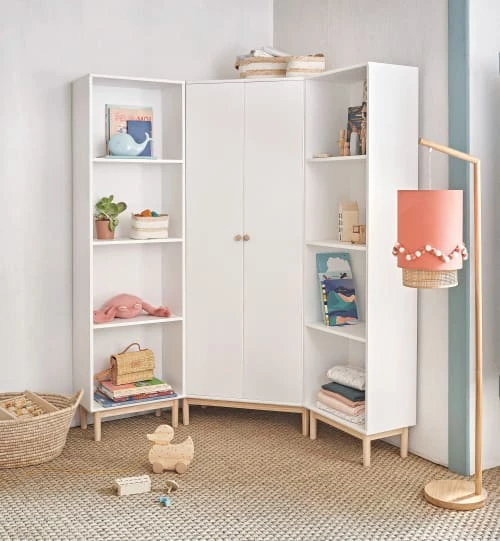 Maisons Du Monde Lampadaires Enfant Lampadaire En Bois D'hévéa Abat-jour Rose Avec Pompons H138 3 Maisons Du Monde Lampadaires Enfant Lampadaire En Bois D'hévéa Abat-jour Rose Avec Pompons H138 – Image 3