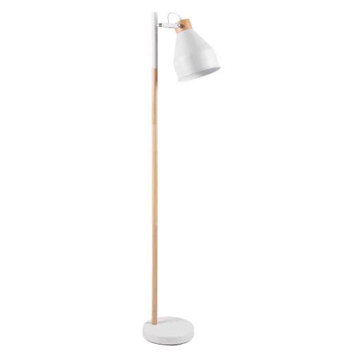 Maisons Du Monde Lampadaires Enfant Lampadaire En Hévéa Et Métal Blanc 1 Maisons Du Monde Lampadaires Enfant Lampadaire En Hévéa Et Métal Blanc