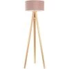 BPS Koncept Lampadaires Enfant Lampadaire Tissu Rose 40x40x141cm