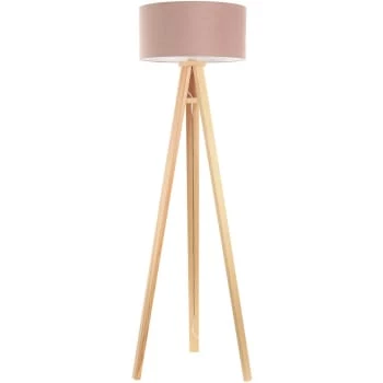 BPS Koncept Lampadaires Enfant Lampadaire Tissu Rose 40x40x141cm 4 BPS Koncept Lampadaires Enfant Lampadaire Tissu Rose 40x40x141cm – Image 4
