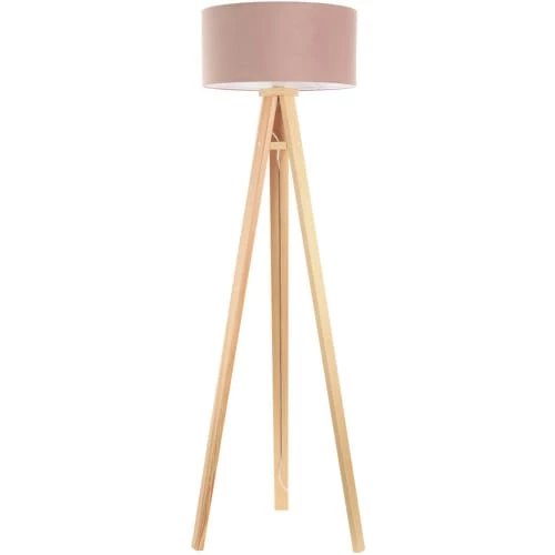 BPS Koncept Lampadaires Enfant Lampadaire Tissu Rose 40x40x141cm 1 BPS Koncept Lampadaires Enfant Lampadaire Tissu Rose 40x40x141cm