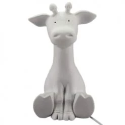 Faye Lampes De Chevet Enfant Lampe à Poser Blanche Girafe