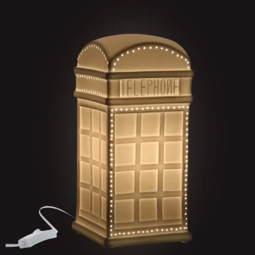 Versa Home Lampes De Chevet Enfant Lampe à Poser Cabine Téléphonique 2 Versa Home Lampes De Chevet Enfant Lampe à Poser Cabine Téléphonique – Image 2