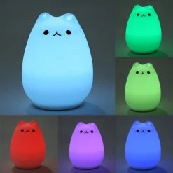 Coup De Coeur Luminaires Enfant Lampe à Poser Design Rechargeable Chaton -Luminaires enfant Soldes lampe a poser design rechargeable chaton 2