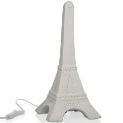 Versa Home Lampes De Chevet Enfant Lampe à Poser Tour Eiffel H33,5cm