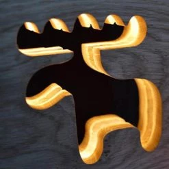 Gone's Lampes De Chevet Enfant Lampe à Poser Veilleuse En Bois Caribou 7 Gone's Lampes De Chevet Enfant Lampe à Poser Veilleuse En Bois Caribou -Luminaires enfant Soldes lampe a poser veilleuse en bois caribou 3