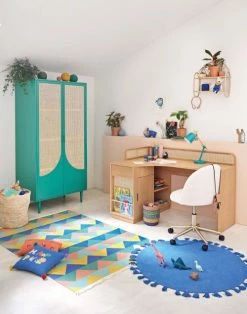 Maisons Du Monde Lampes De Chevet Enfant Lampe De Bureau En Bois D'hévéa Et Métal Vert 8 Maisons Du Monde Lampes De Chevet Enfant Lampe De Bureau En Bois D'hévéa Et Métal Vert -Luminaires enfant Soldes lampe de bureau en bois d hevea et metal vert 1000 9 3 225667 2