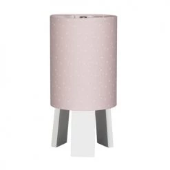 Sauthon Lampes De Chevet Enfant Lampe De Chevet Avec Pied En Coton Rose