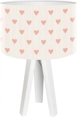 BPS Koncept Lampes De Chevet Enfant Lampe De Chevet Enfant Trépied Bois Abat Jour Beige Et Rose 7 BPS Koncept Lampes De Chevet Enfant Lampe De Chevet Enfant Trépied Bois Abat Jour Beige Et Rose -Luminaires enfant Soldes lampe de chevet enfant trepied blanc abat jour beige et rose